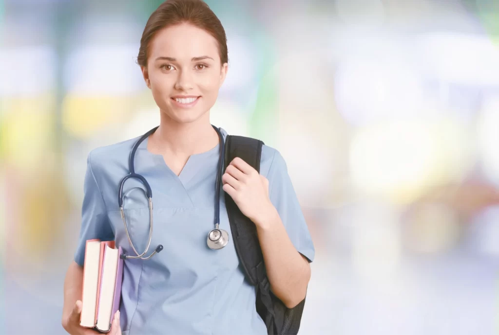 A travel nurse fulfilled the educational requirements