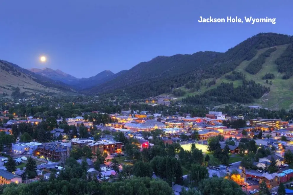 Jackson Hole, Wyoming -  best place to travel in winter for Travel nurses