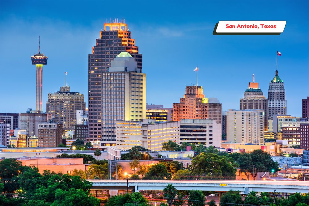 San Antonio, Texas, Best place to travel in winter for travel nurses