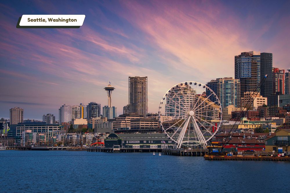 Seattle, Washington - best place to travel in winter