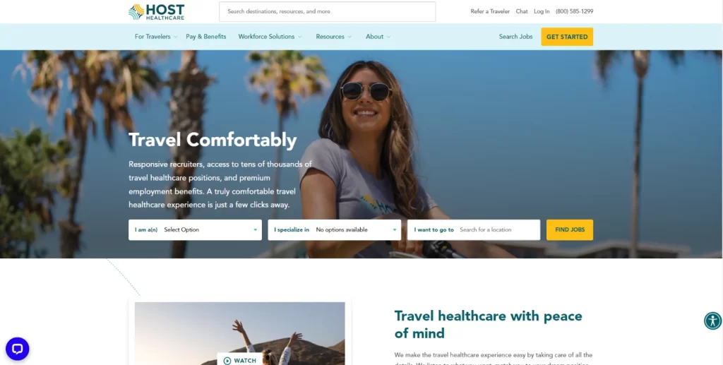 Host Healthcare - top pick agency for travel nurses