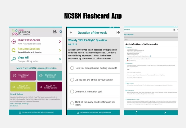  NCSBN Flashcard App - One of the Best Apps for Nursing Students