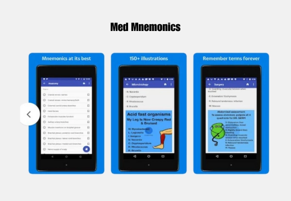 Med Mnemonics - App for Nursing Students