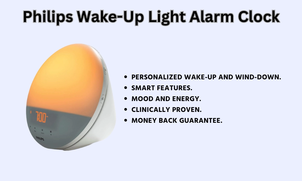 Philips Wake-Up Light Alarm Clock - Gadget for nurses