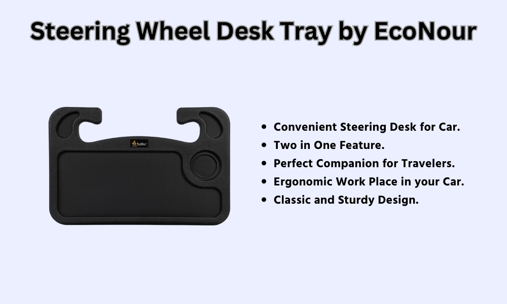 Steering Wheel Desk Tray by EcoNour - best Gadget for nurses
