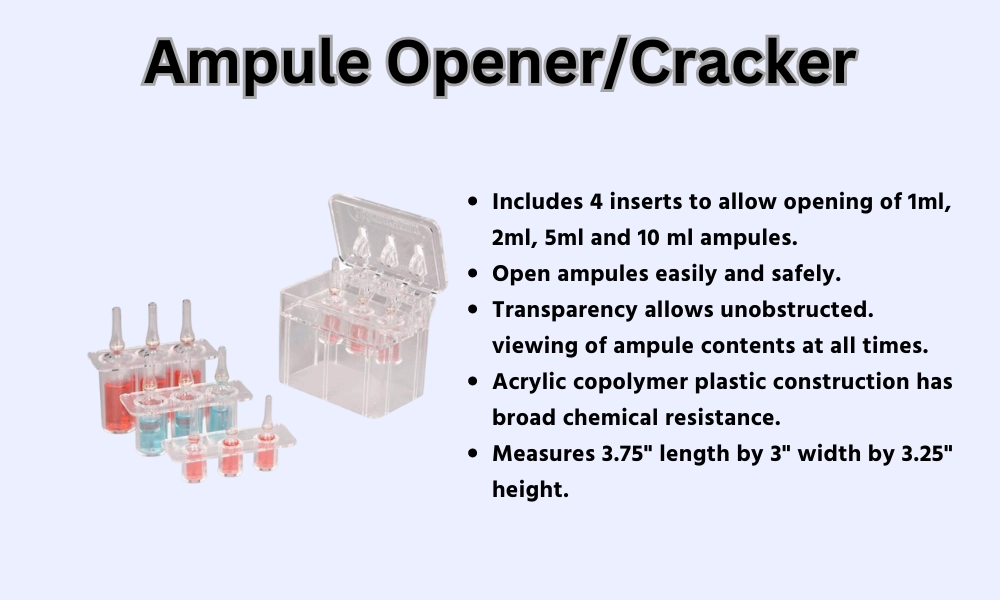 Ampule Opener/Cracker - Gadget for nurses