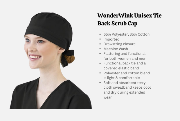 WonderWink Unisex - one of the best caps for nursing