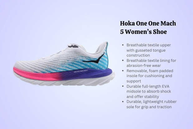 Hoka One One Mach 5 - One of the Best Hoka Shoes for Nurses